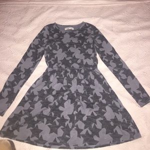Star long sleeve dress